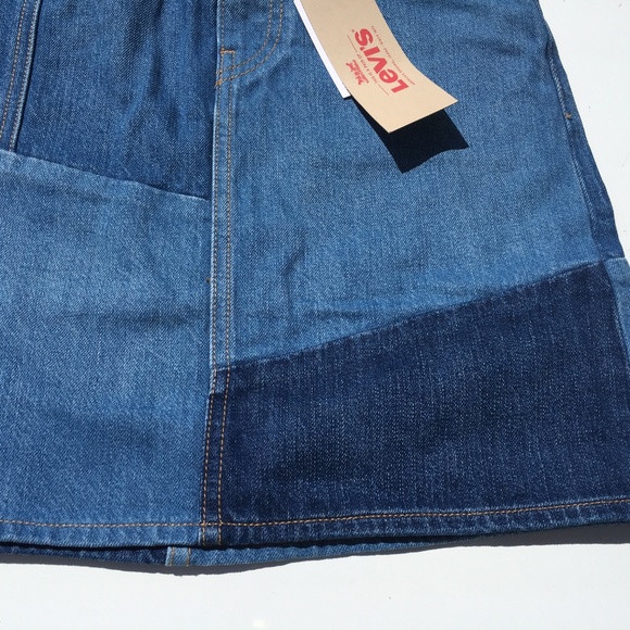 Levis The Every Day Pacific Indigo Denim Skirt - Picture 2 of 5